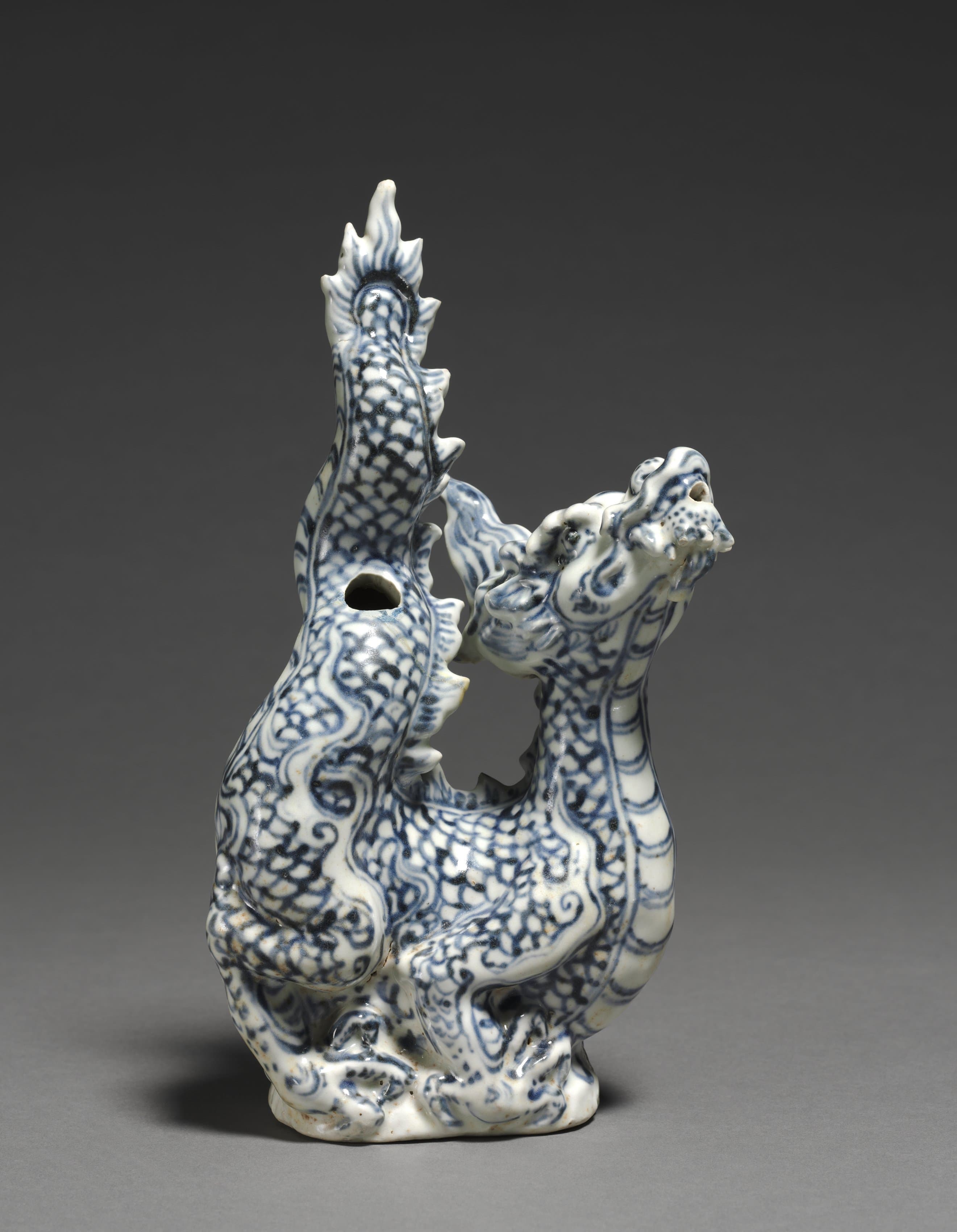 Ewer in the Shape of a Dragon, 1400s. Cleveland Museum of Art 1989.359, CC0.